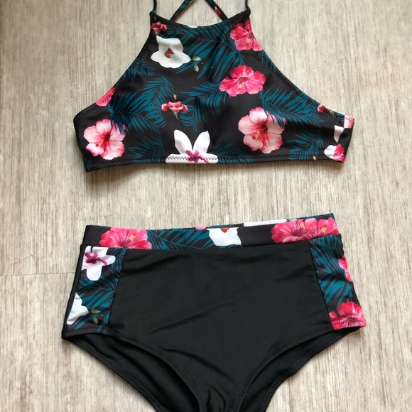 SHEIN Other - Floral Swimsuit